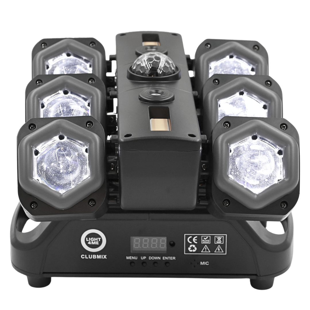 Light4Me CLUBMIX 6-i-1 Moving LED Multieffekt