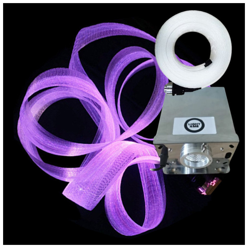 Light4Me FIBRE 10 RGB Fiberoptisk gardin