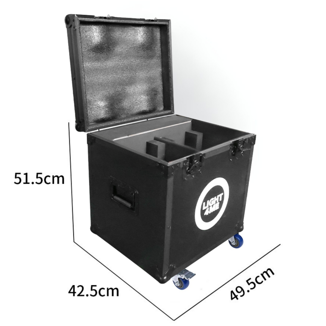 Light4Me flightcase til 2 stk. Focus 200W Beam