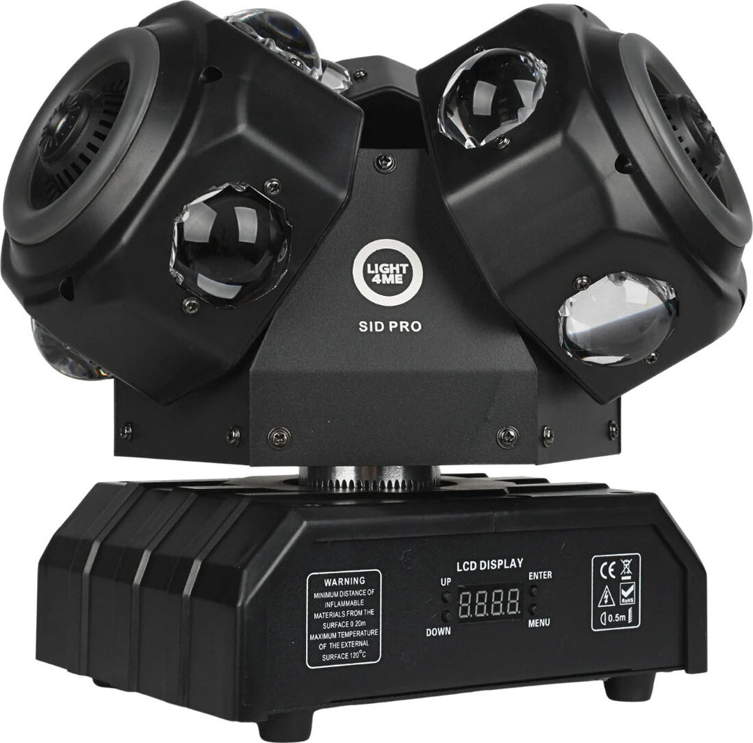 Light4Me Sid Pro 5-i-1 multieffektlampe