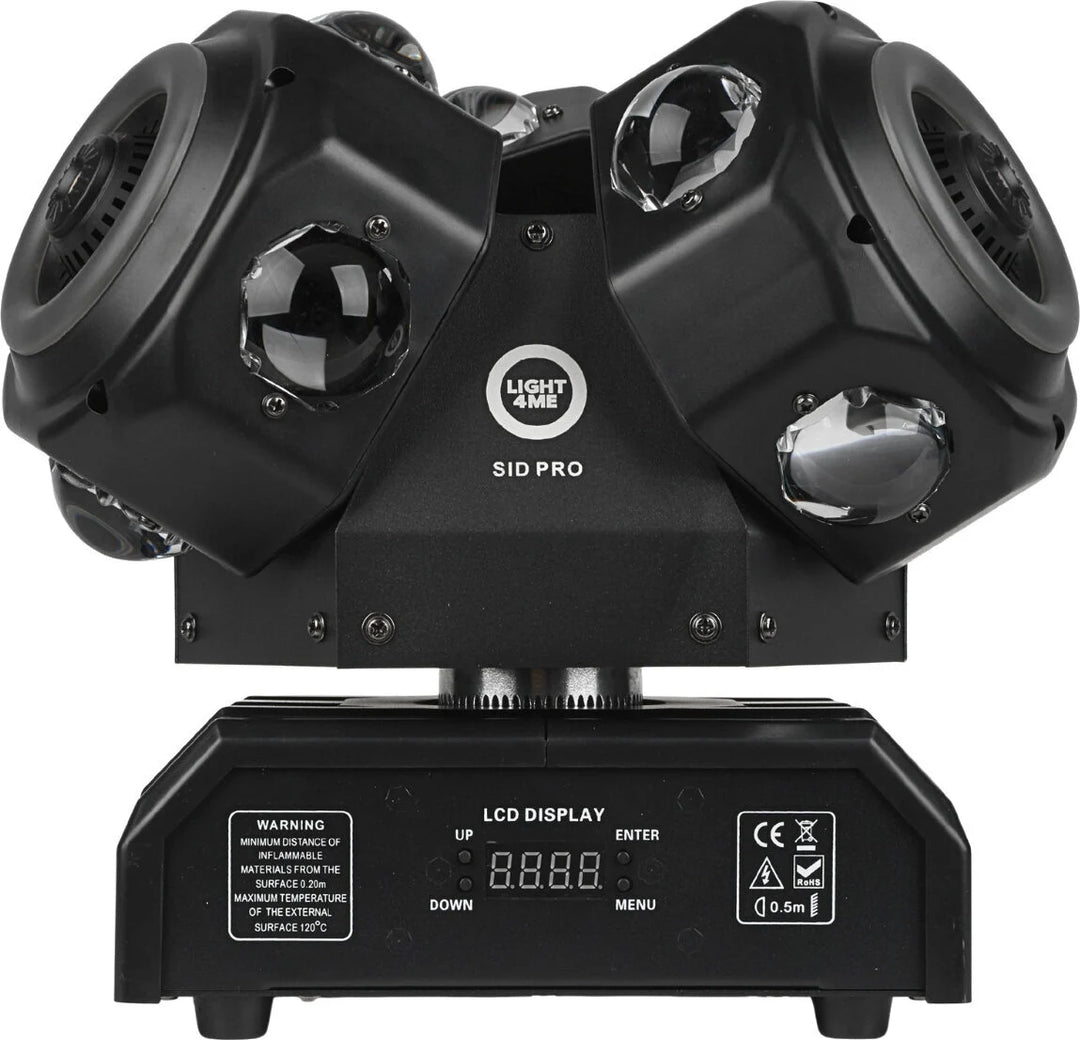 Light4Me Sid Pro 5-i-1 multieffektlampe