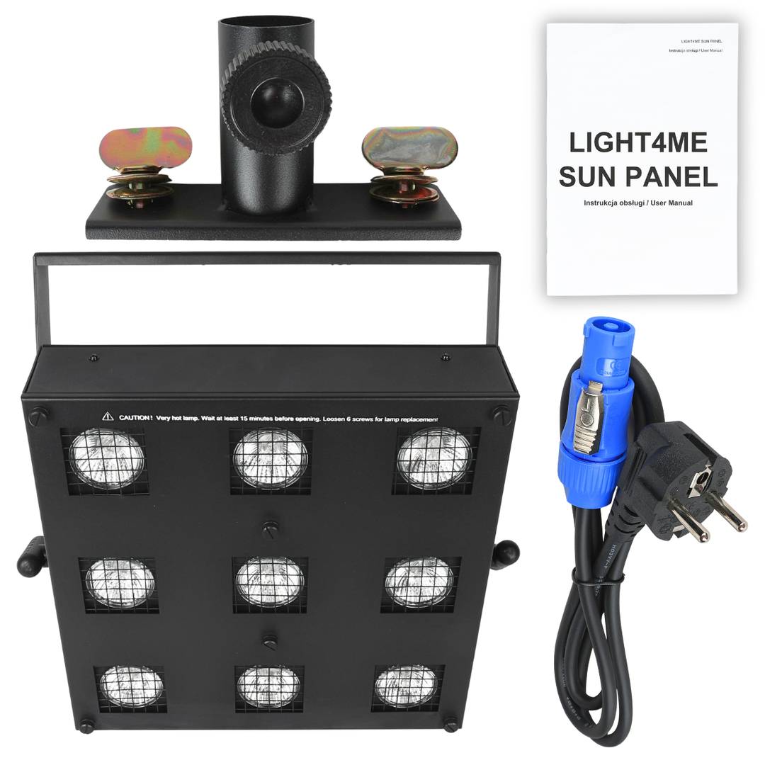 Light4Me SUN PANEL Blinder 9x35W Warm White