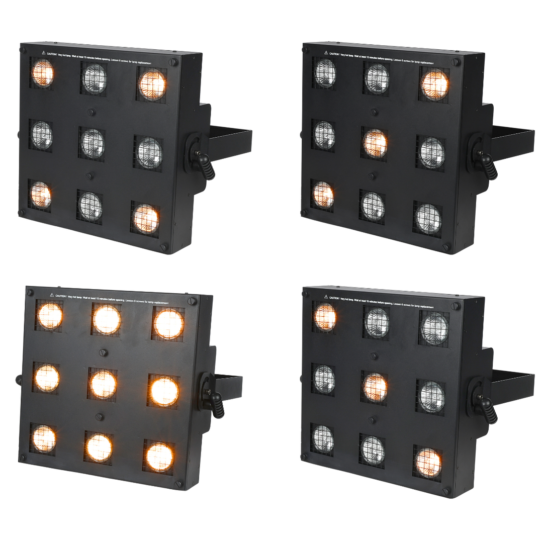 Light4Me SUN PANEL Blinder 9x35W Warm White