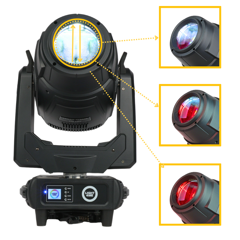 Light4Me Venom Hybrid 450 CMY LED
