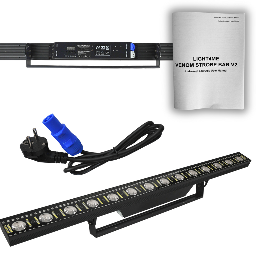 Light4Me VENOM STROBE BAR V2 LED Strobe Bar