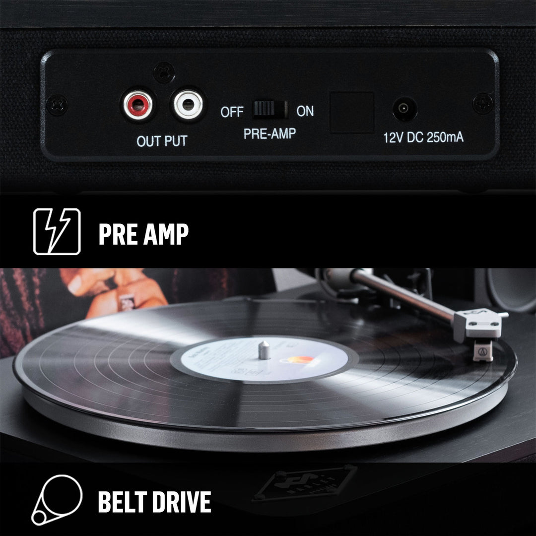 House of Marley Stir It Up Bluetooth Pladespiller (Sort)