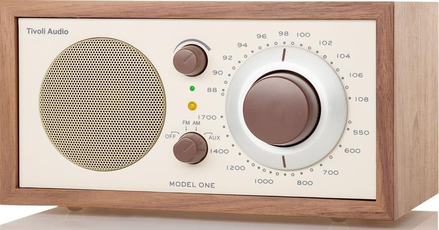 Tivoli Audio Model ONE Radio (Valnød/Beige)