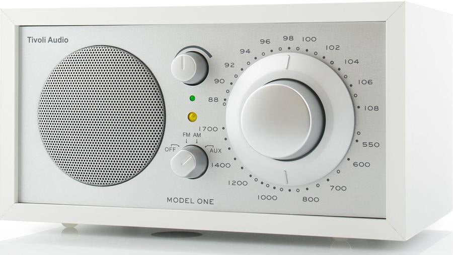 Tivoli Audio Model ONE Radio (Hvid/Sølv)