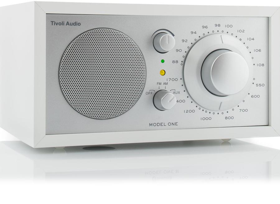 Tivoli Audio Model ONE Radio (Hvid/Sølv)