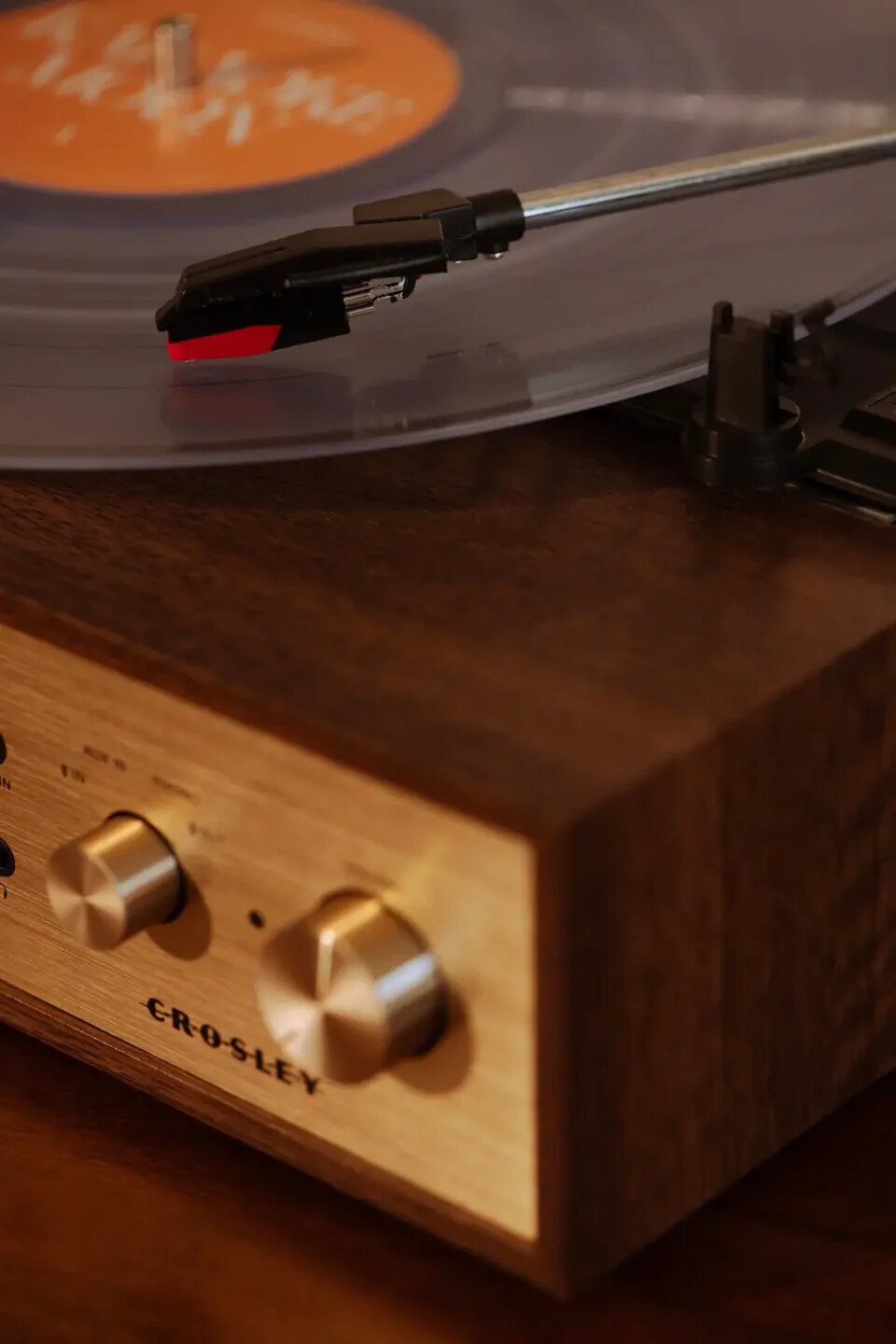 Crosley Miles Pladespiller, Valnød