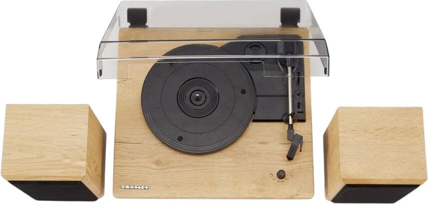 Crosley Brio Pladespiller m/højttalere, Natural