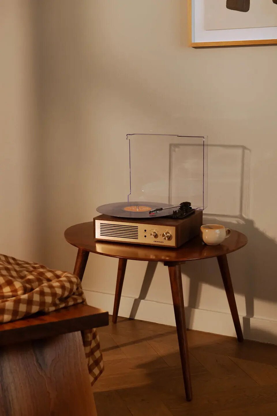 Crosley Miles Pladespiller, Valnød
