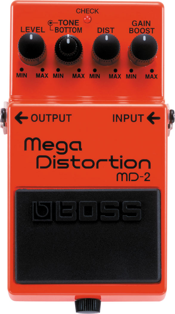 Boss MD-2 Mega Distortion Guitarpedal