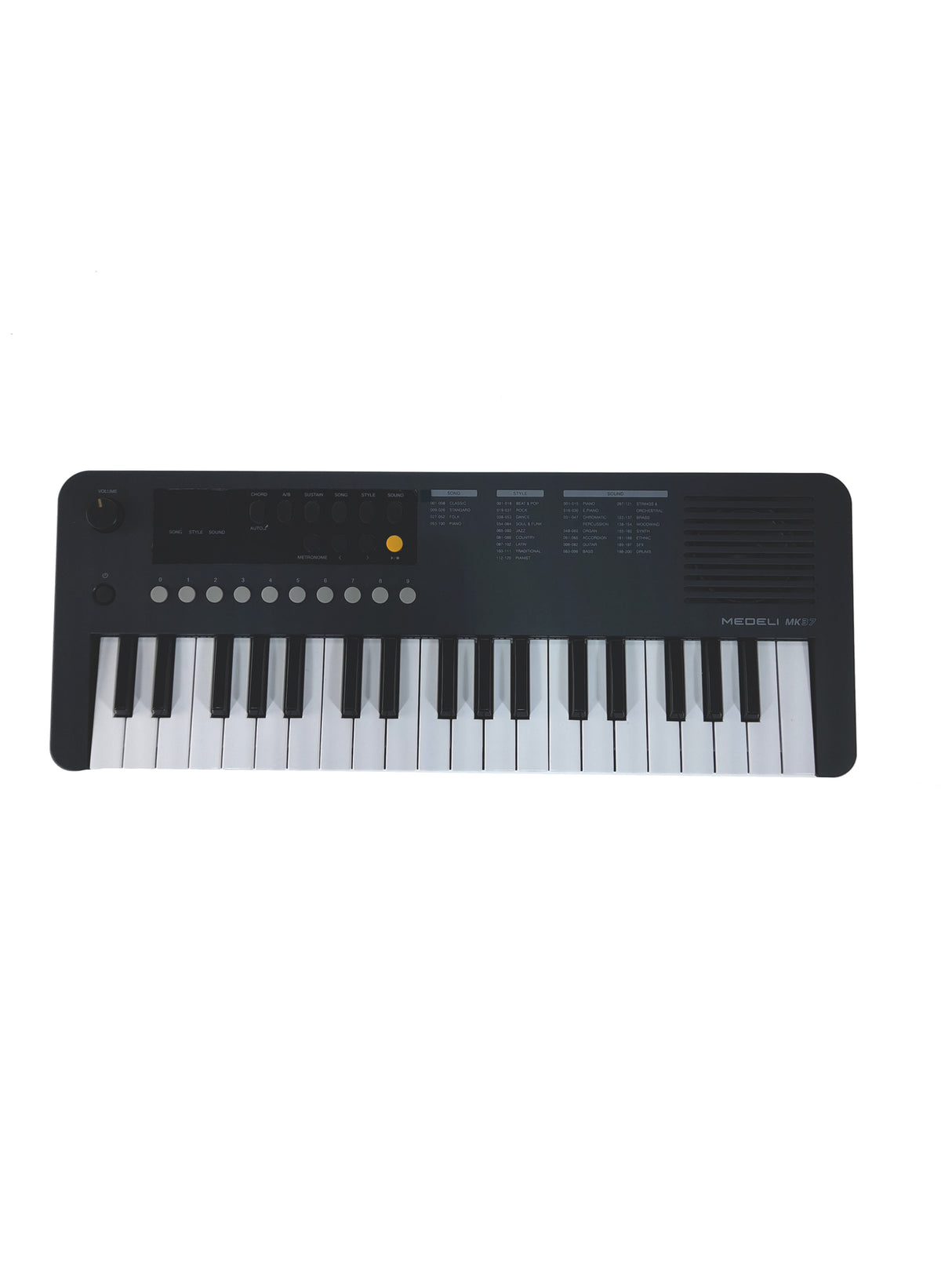 DEMOVARE - Grooveland 37 Mini Keyboard (37 mini tangenter, 200 lyde)