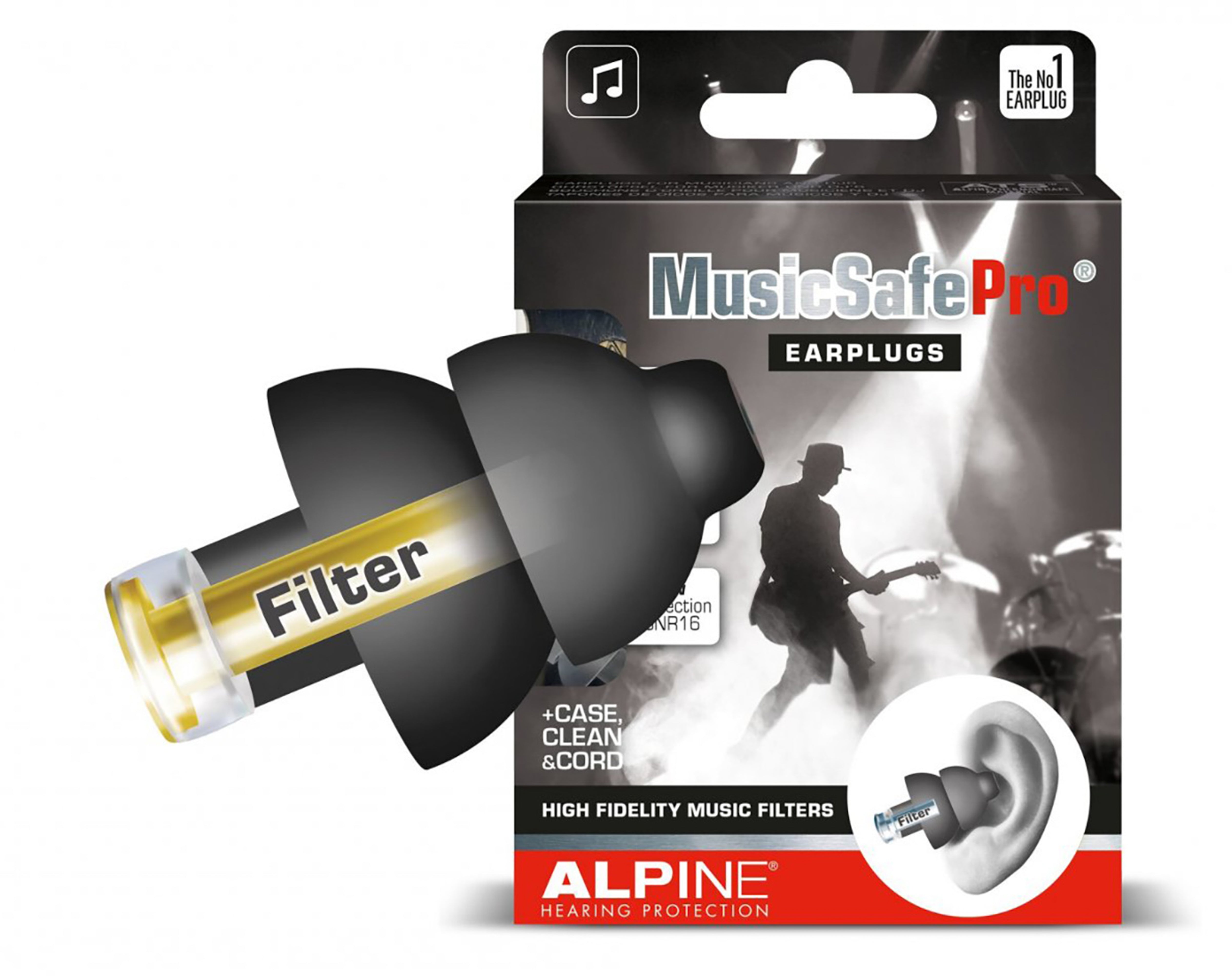 Alpine MusicSafe Pro Ørepropper (Sort)
