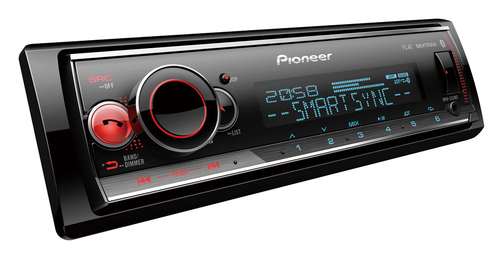 Pioneer MVH-S520BT Bilradio m. Bluetooth og USB