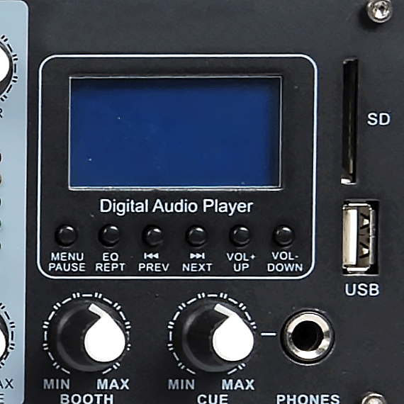 BST MX56U - Rack mixer