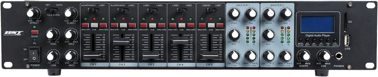 BST MX56U - Rack mixer