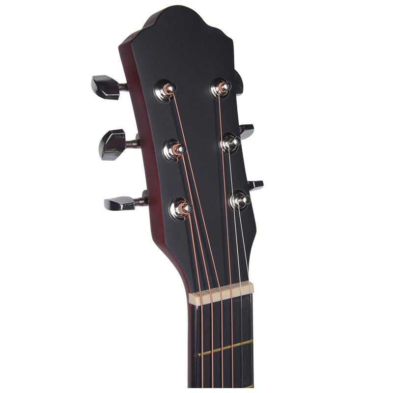 NN AG 34 akustisk guitar 1/2 måtte til at lære at spille på