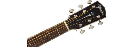 Fender PO-220E Orchestra Western Guitar (Aged Cognac Burst)