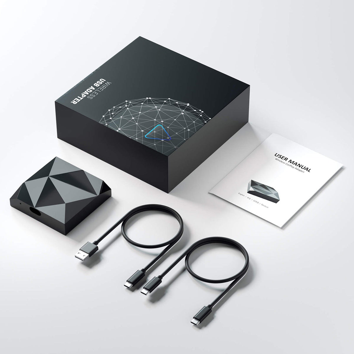 Trådløs Apple CarPlay Adapter MK4