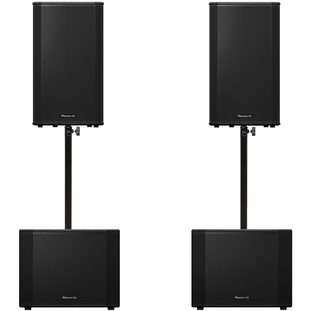 Pioneer DJ 2x XPRS-1152ST + 2x XPRS-152 Bundle