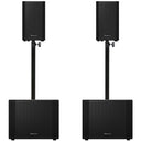 Pioneer DJ 2x XPRS-1152ST + 2x XPRS-82 Bundle