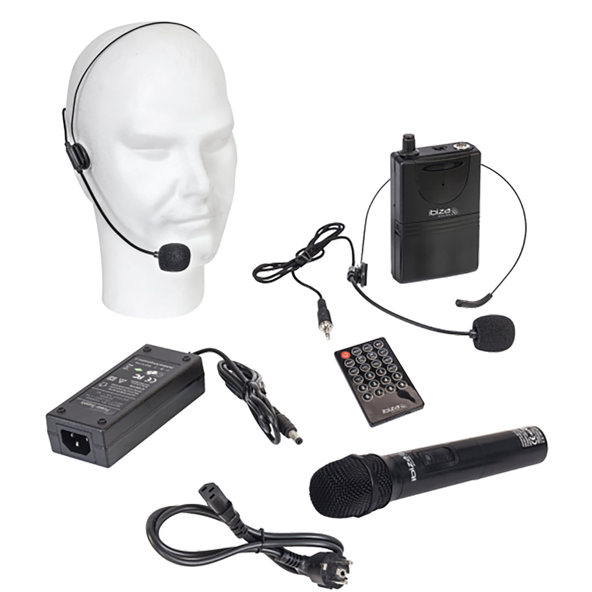 Ibiza PORT12UHF-MKII (Sort)