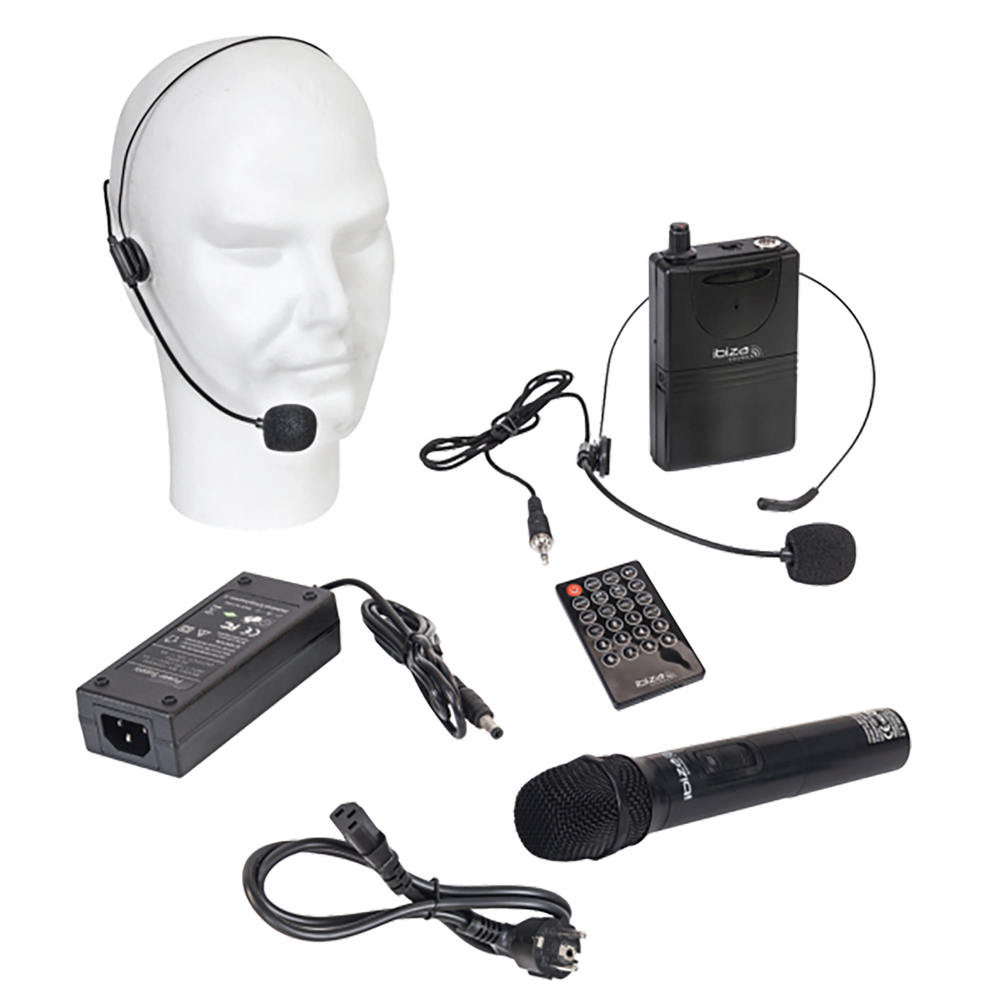 Ibiza PORT12UHF-MKII (Sort)