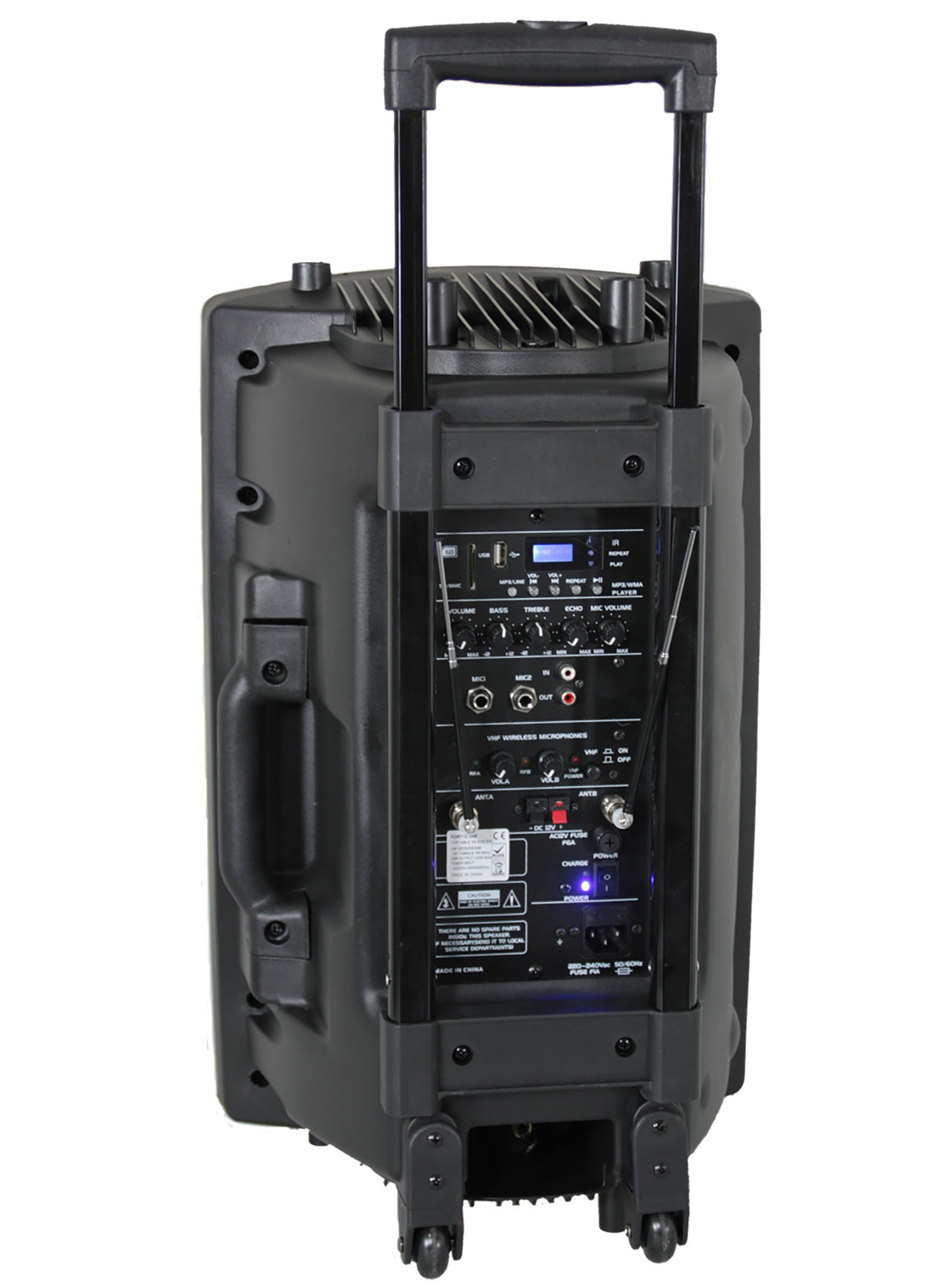 Ibiza PORT12HS VHF Transportabel Højttaler (Sort, 700W)