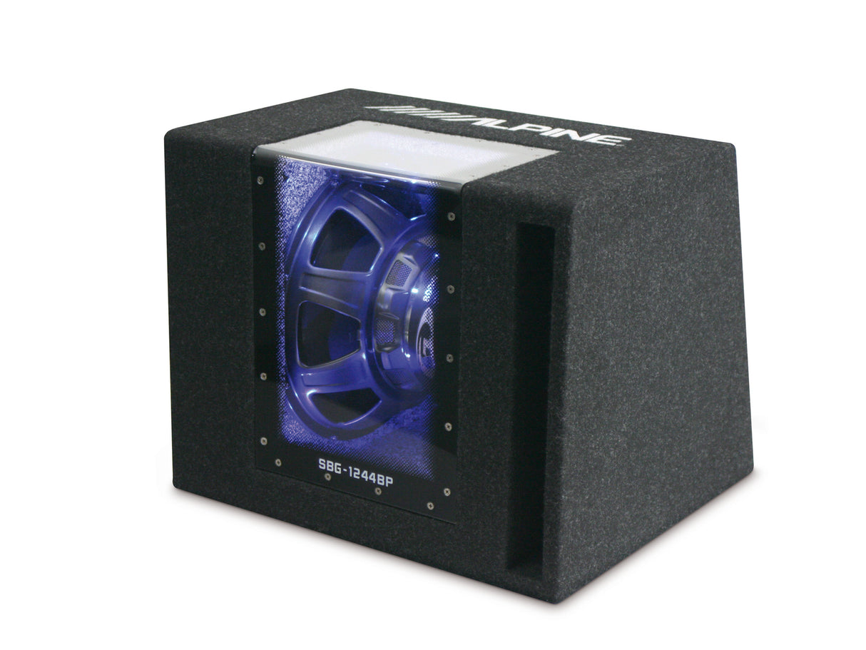 Alpine Subwoofer i Kabinet (12")