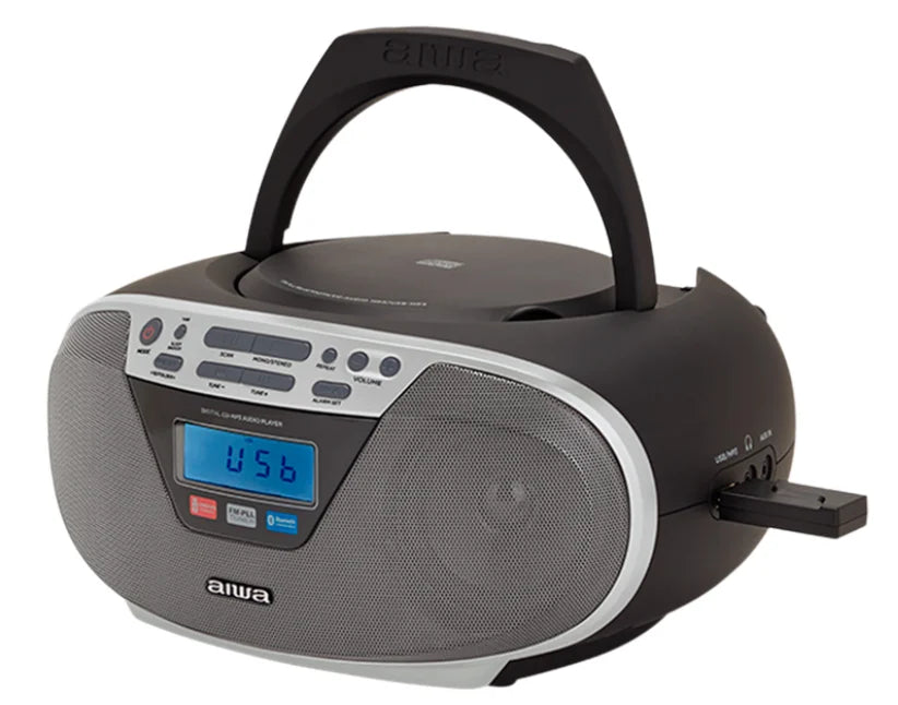 AIWA CDT-200 Boombox – CD, Bluetooth, USB & FM-radio