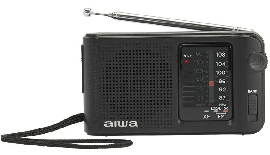 AIWA RS-10 Lommeradio med AM/FM, FM DX og Høretelefoner