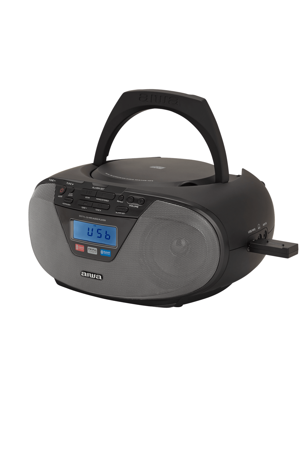 AIWA CDT-200 Boombox – CD, Bluetooth, USB & FM-radio