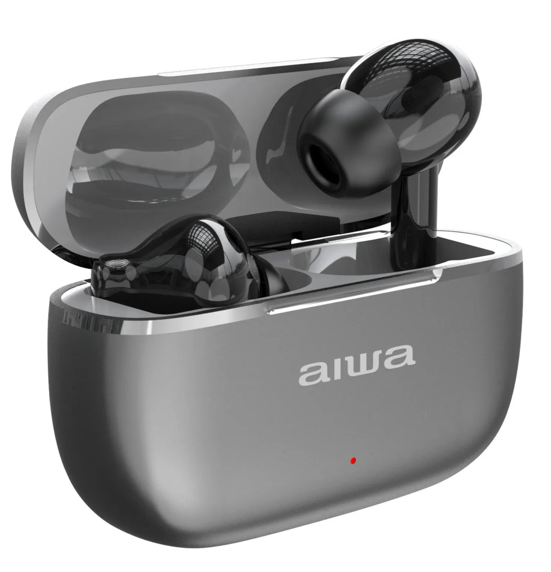 AIWA ETWS-160 True Wireless Earbuds med ANC, ENC og Bluetooth 5.4