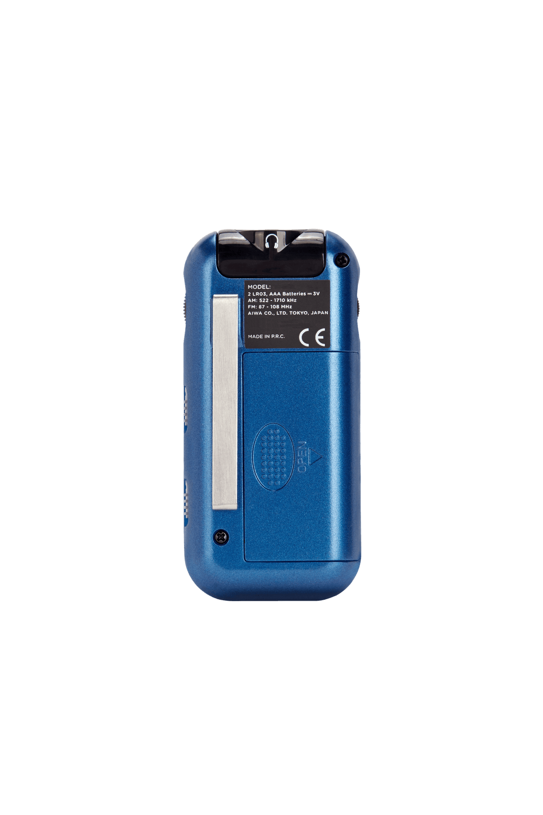 Aiwa RM-10BL bærbar radio, Blå