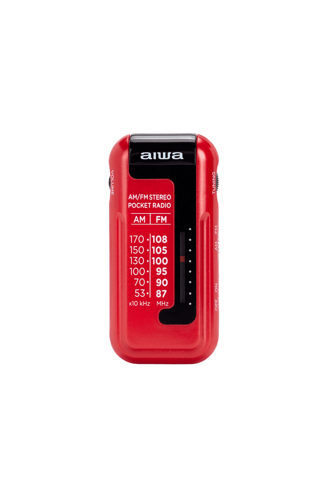 Aiwa RM-10RD bærbar radio, Rød