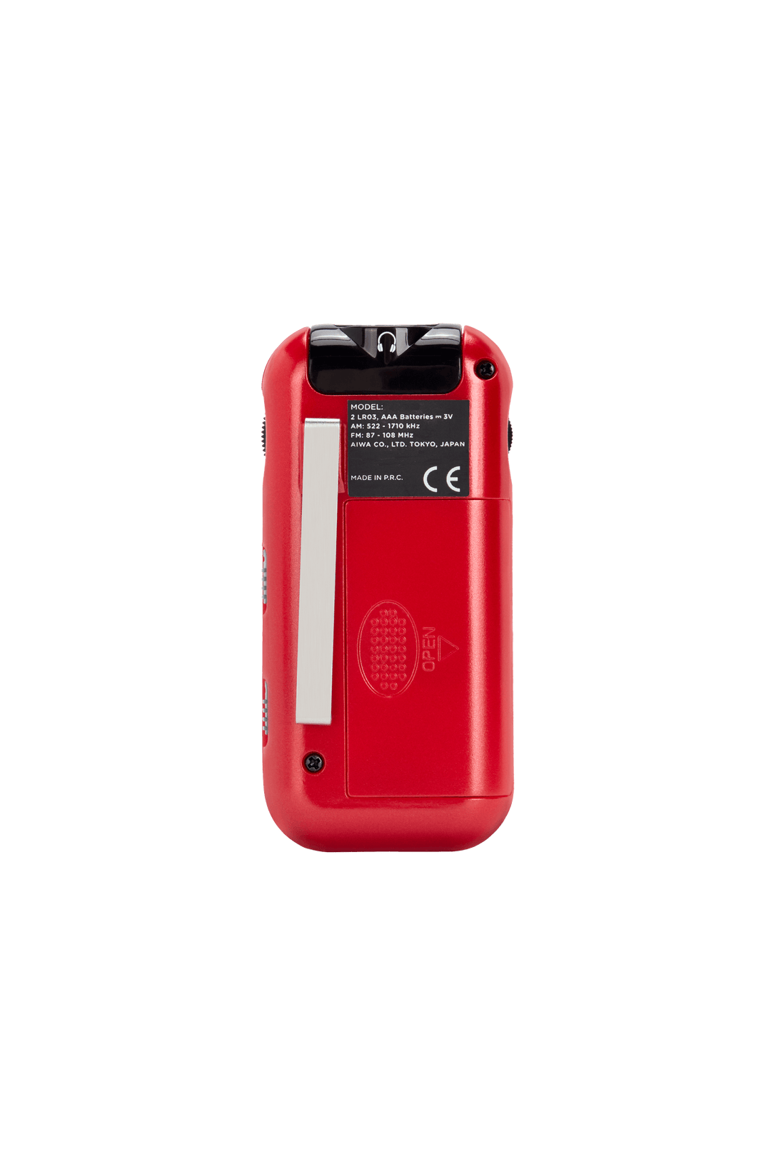 Aiwa RM-10RD bærbar radio, Rød