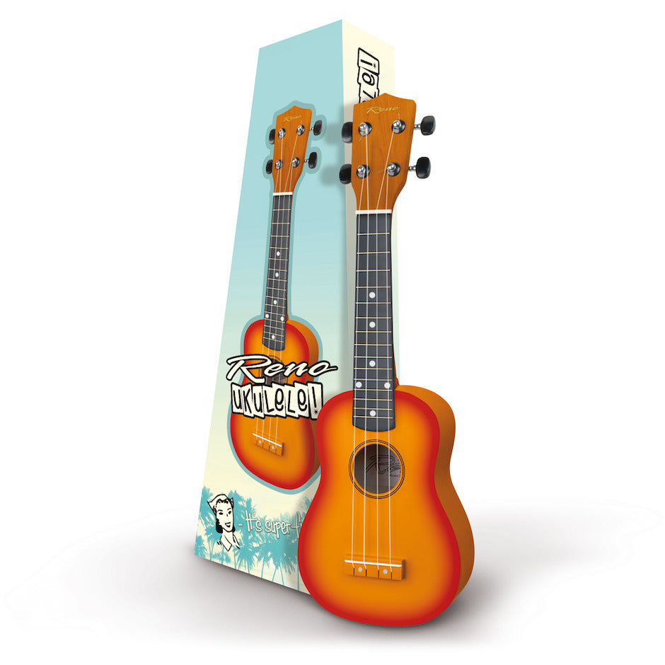 Reno RU150 Sopran Ukulele (Hvid)