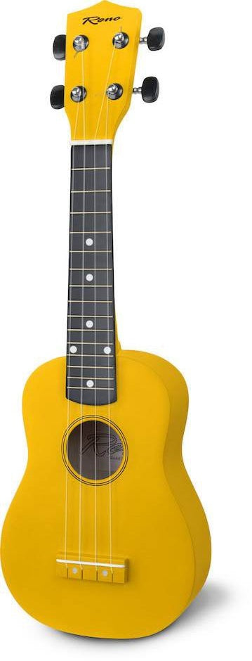 Reno RU150 Sopran Ukulele (Gul) Startpakke