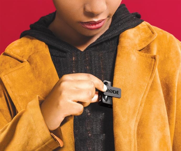 RØDE Wireless GO Knaphuls Mikrofon (Hvid)