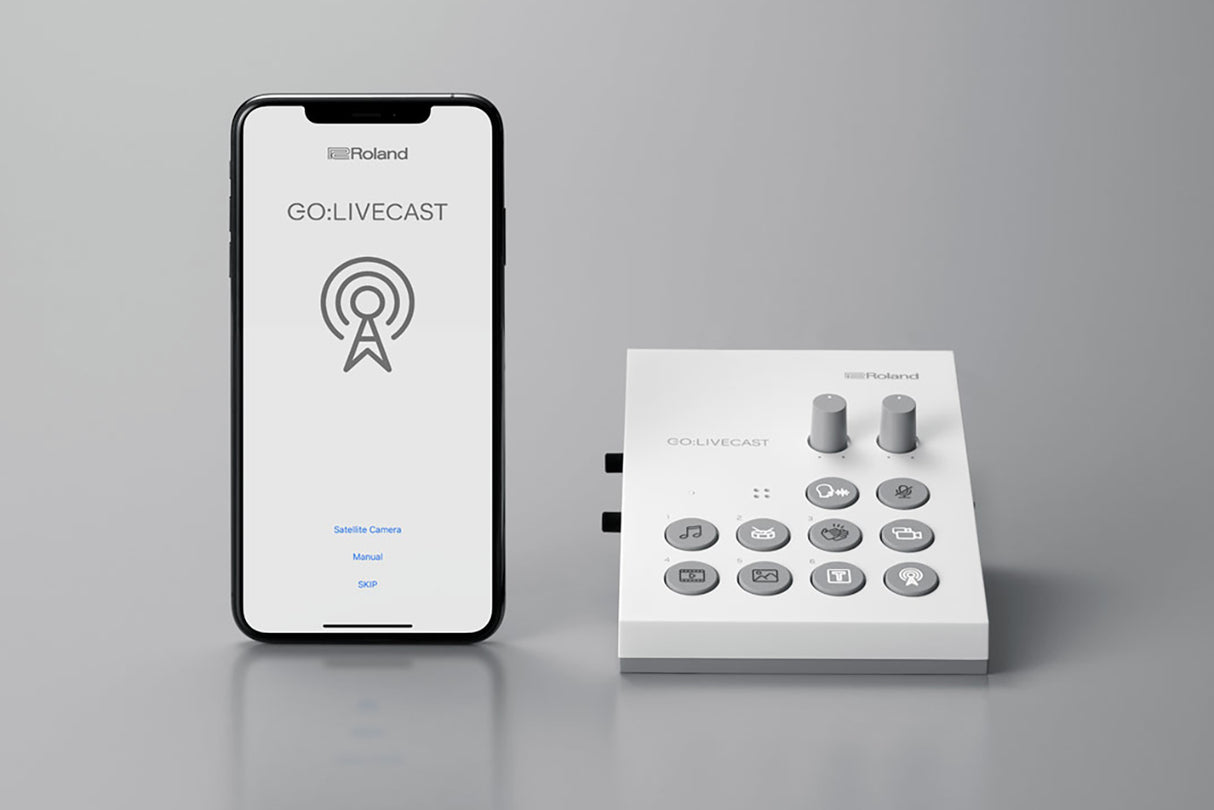 Roland GO:LIVECAST Lydkort