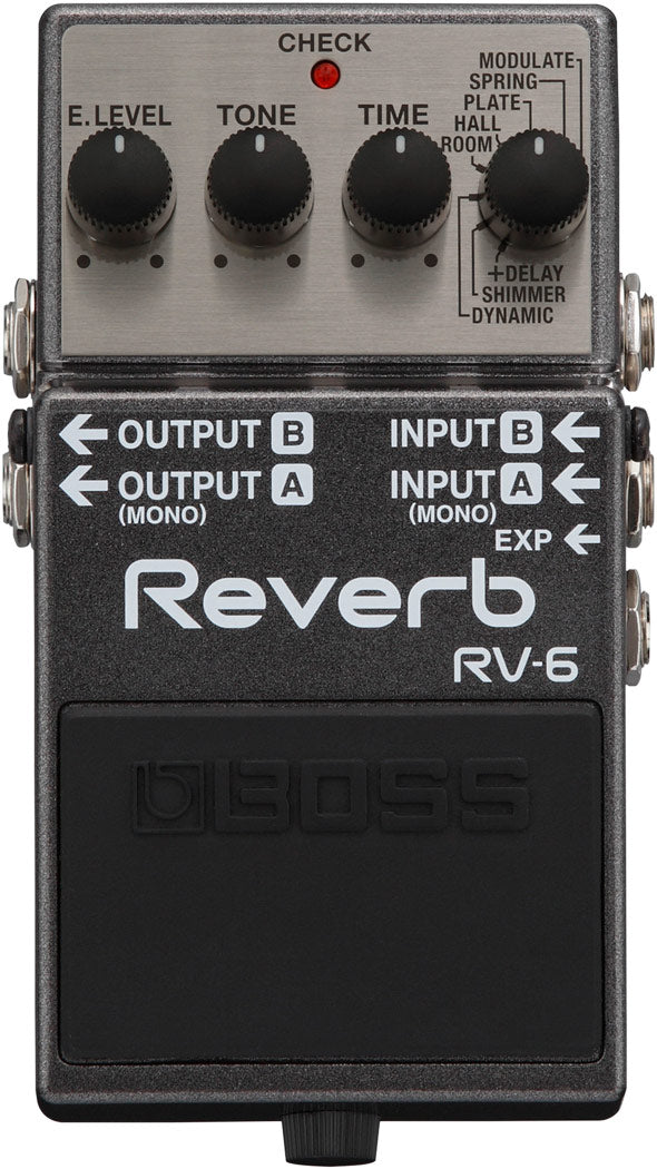 Boss RV-6 Reverb Guitarpedal