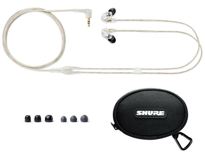 Shure SE215-CL In-Ear Høretelefoner (Clear)