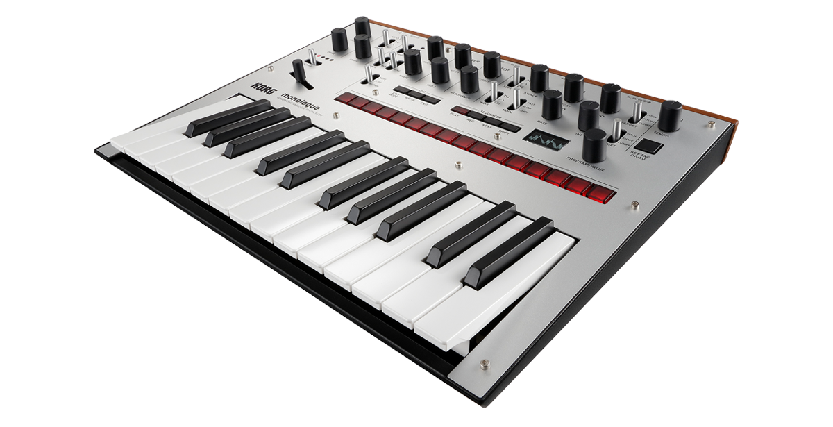 Korg Monologue Synthesizer (Sølv)