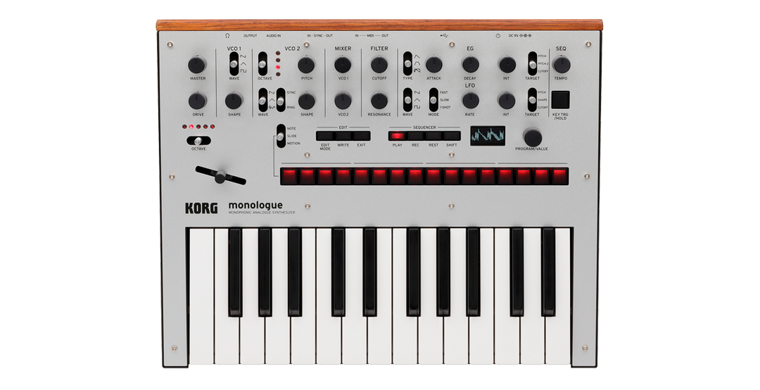 Korg Monologue Synthesizer (Sølv)