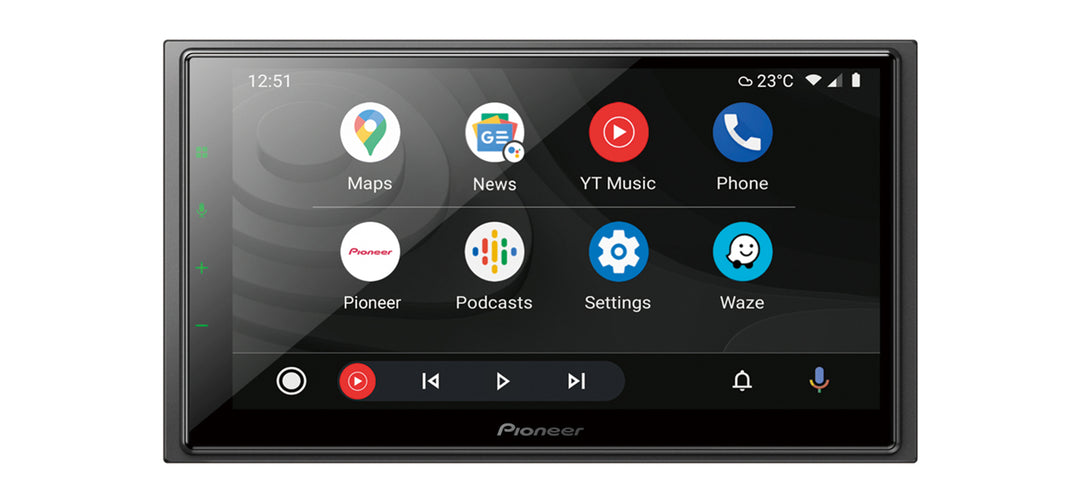Pioneer SPH-EVO64DAB 2-DIN Bilstereo m. Trådløs CarPlay, DAB radio og Bluetooth