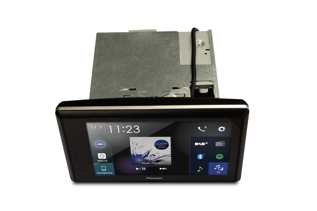 Pioneer SPH-EVO82DAB-Uni1-DIN Bilstereo m. Apple CarPlay, DAB og Bluetooth