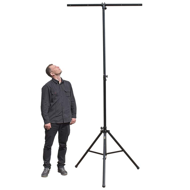 Lysstativ med tværbom 120-280cm (40 kg.)