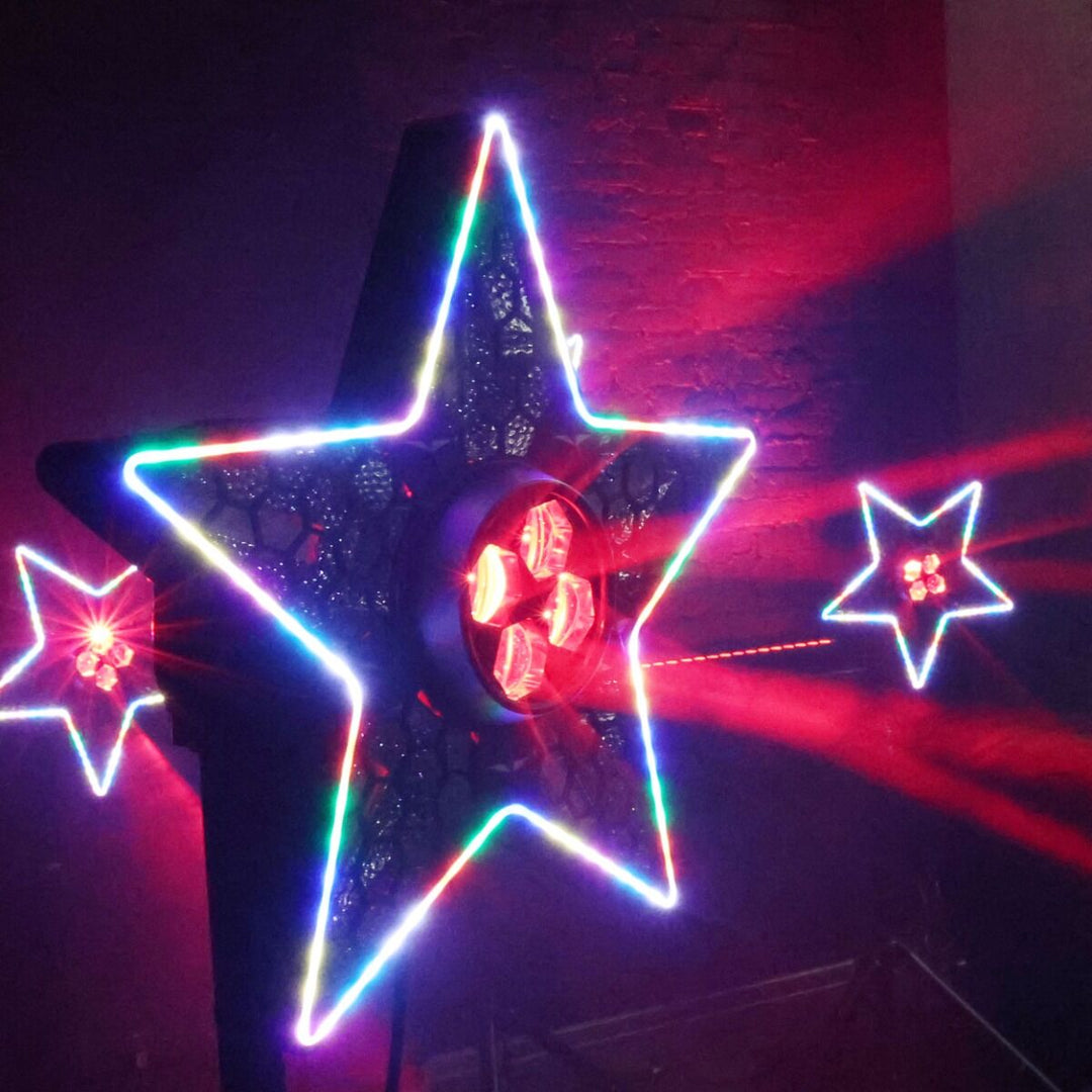 Light4Me STARLIGHT 3-i-1 LED Retroeffekt med Bee Eye